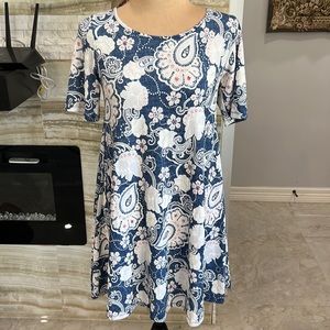 SJS‎ paisley womens dress size small